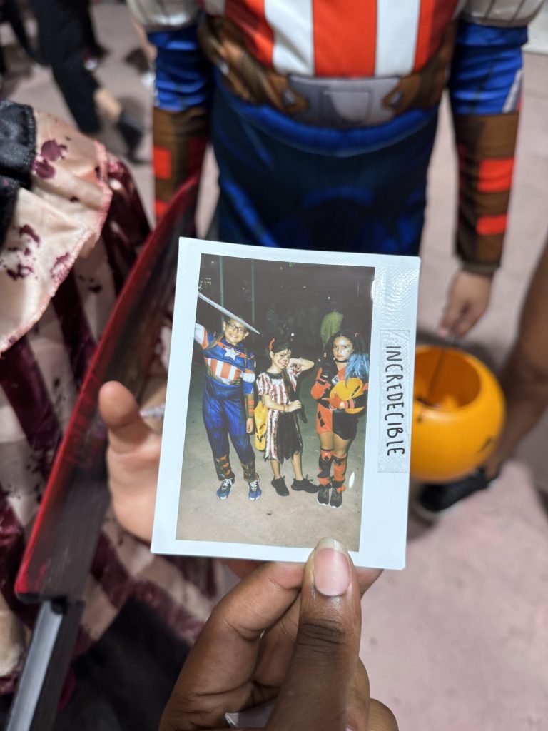 Halloween party instant Polaroid photos by Incredecible, Miami