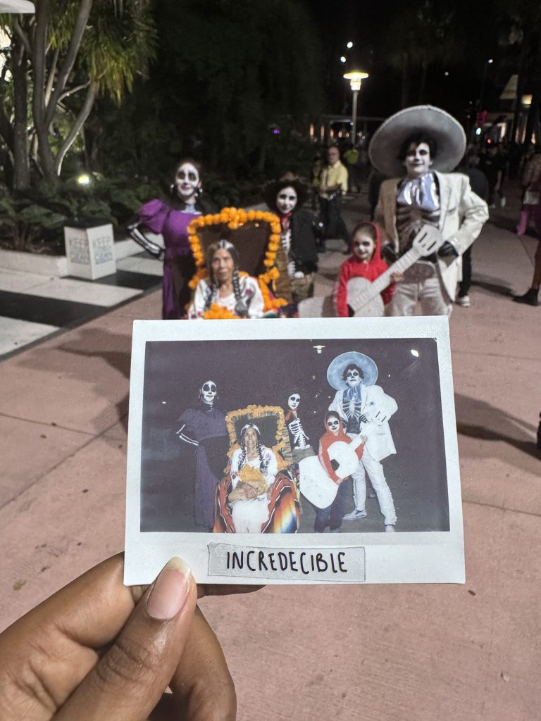 Halloween party instant Polaroid photos by Incredecible, Miami