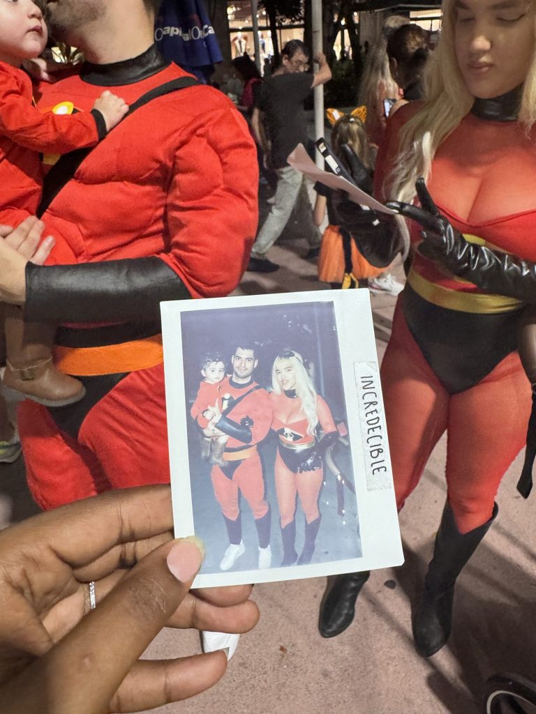 Halloween party instant Polaroid photos by Incredecible, Miami