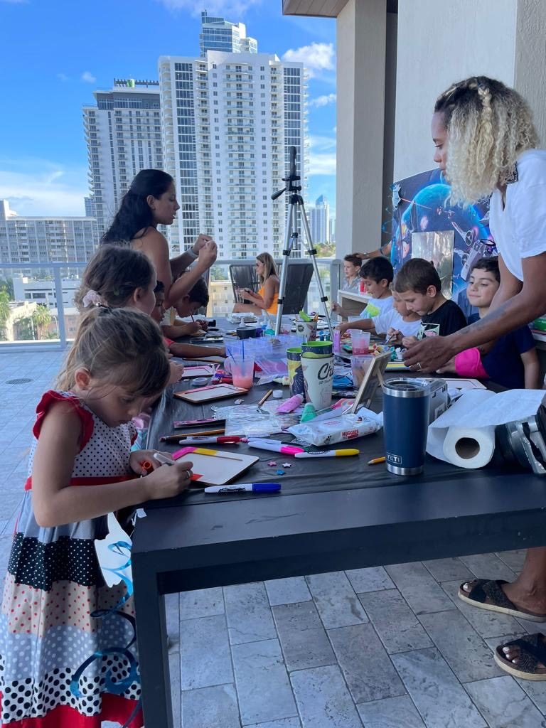 Star Wars themed kids birthday party with instant photos by Incredecible, Miami