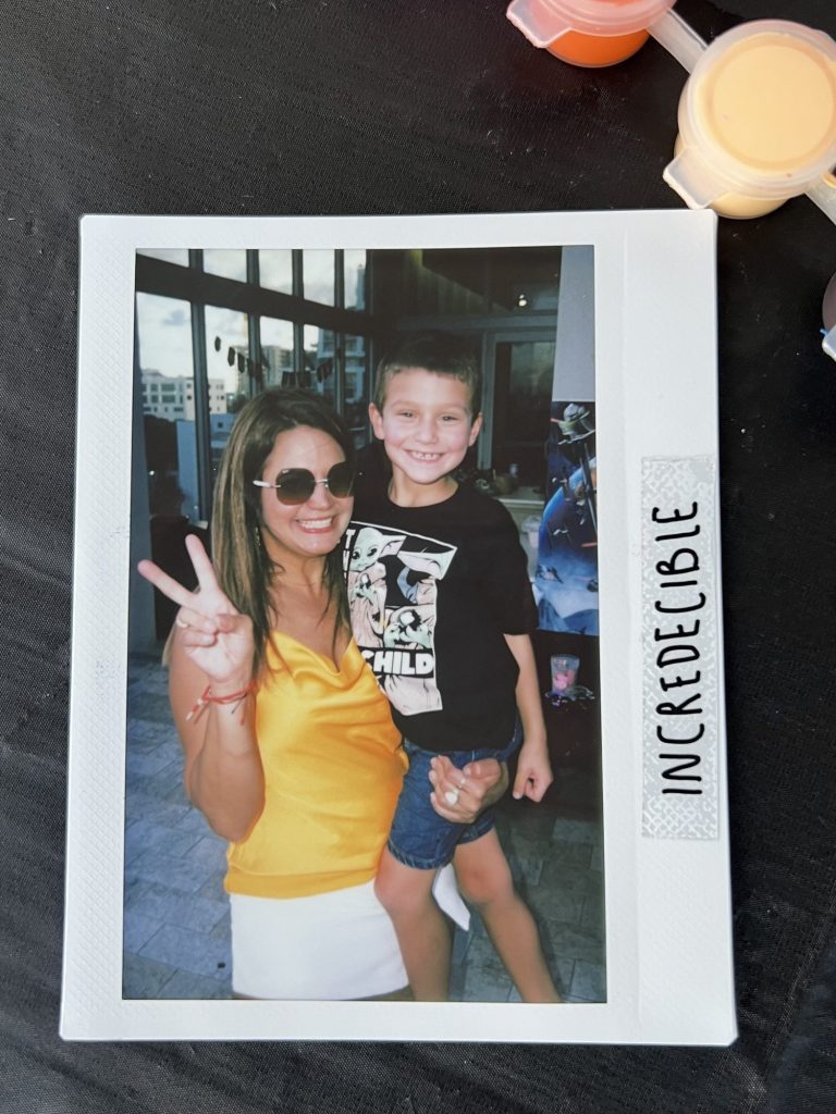 Star Wars themed kids birthday party with instant photos by Incredecible, Miami