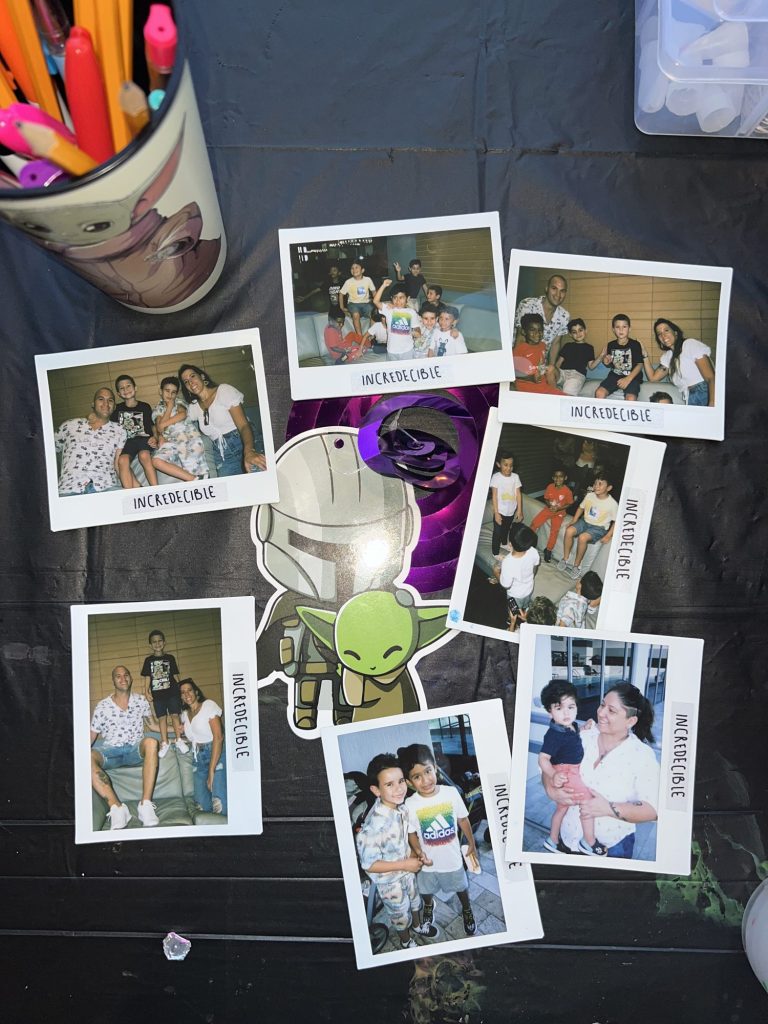 Star Wars themed kids birthday party with instant photos by Incredecible, Miami
