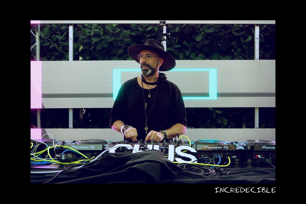 Chus at Miami Music Week 2022, SLS Brickell, photographed by Incredecible
