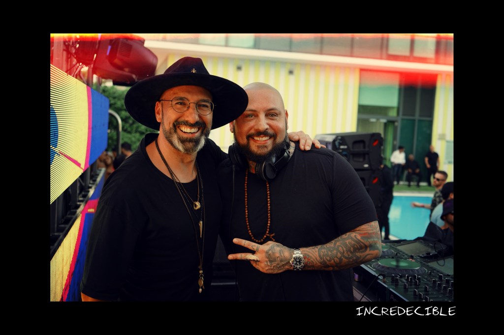Chus at Miami Music Week 2022, SLS Brickell, photographed by Incredecible