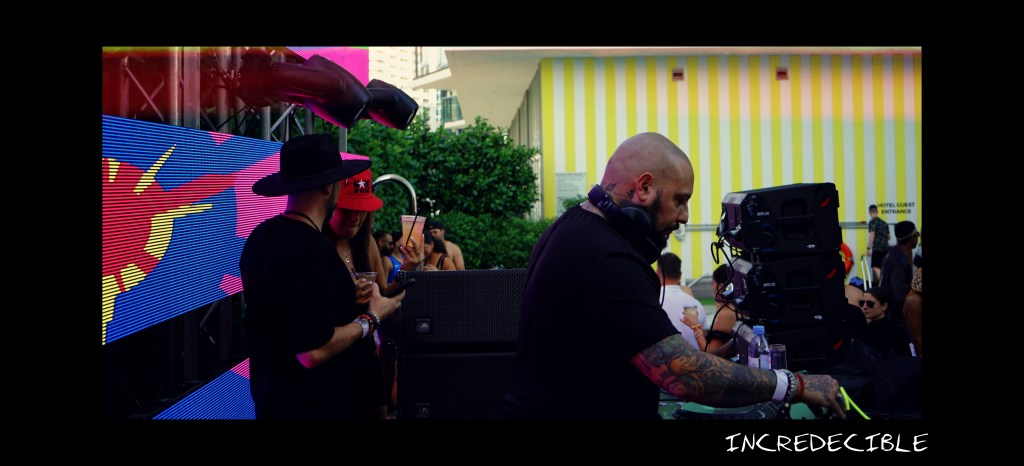 Chus at Miami Music Week 2022, SLS Brickell, photographed by Incredecible