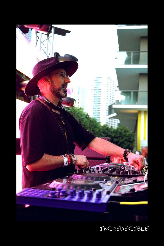 Chus at Miami Music Week 2022, SLS Brickell, photographed by Incredecible